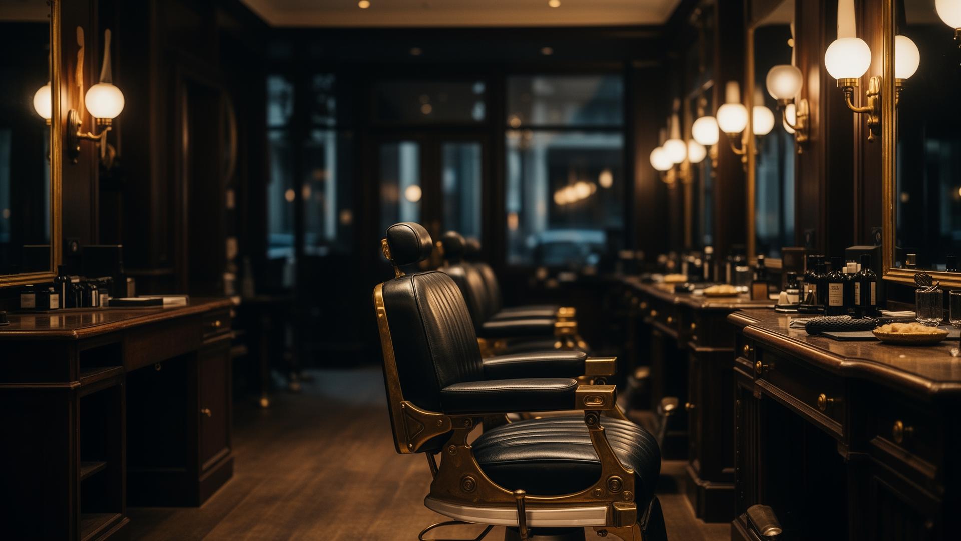Empire Fadez barbershop interior in Ealing